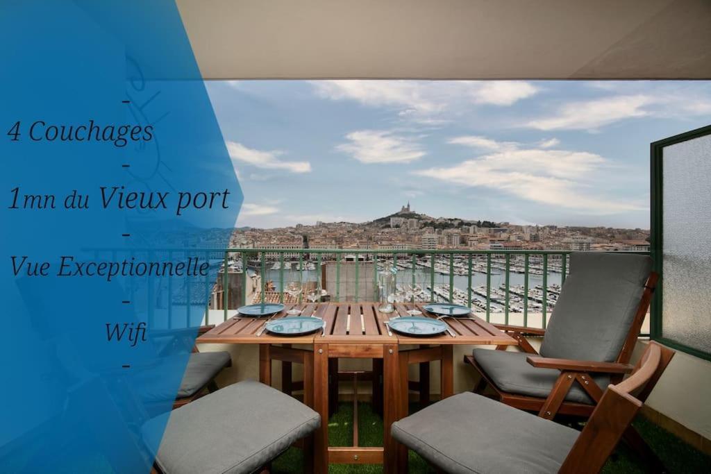 מרסיי Terrace Apartment Old Port Exceptional View מראה חיצוני תמונה