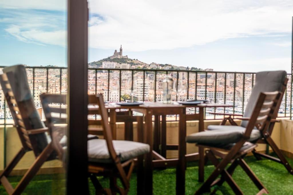 מרסיי Terrace Apartment Old Port Exceptional View מראה חיצוני תמונה
